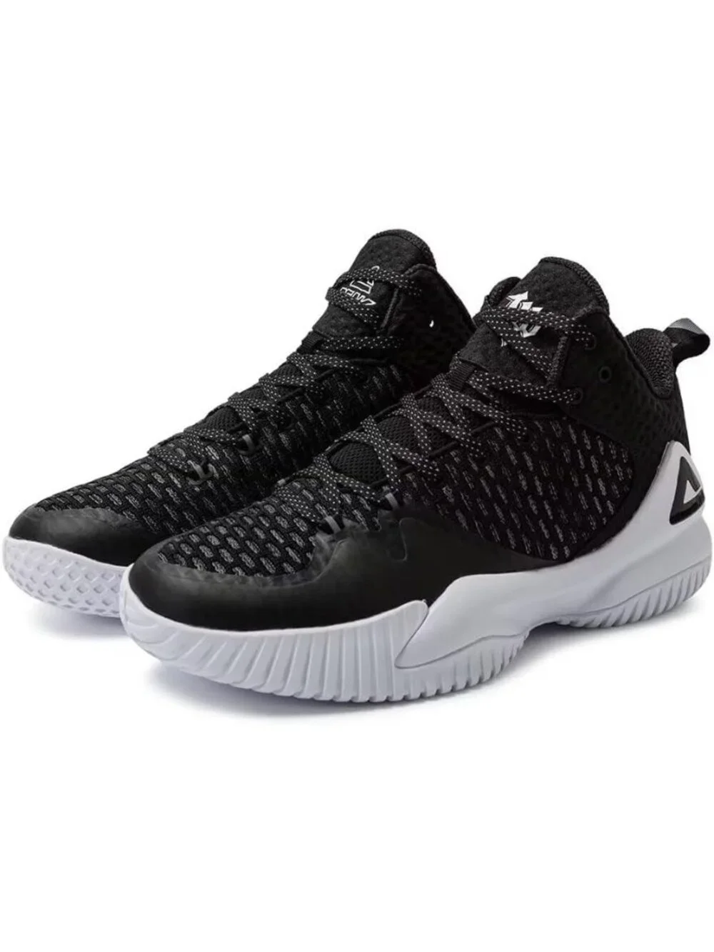 Men's Black Lou Williams Streetball Outdoor Breathable Basketball Shoes